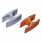 Кабельный соединитель h-образный для медного проводника 70мм2, din48201, 25шт/уп