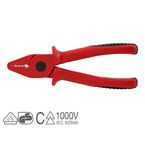 Плоскогубцы Intercable isoplus 2k, 180 мм
