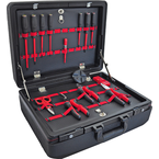 Чемодан с инструментами кожаный Intercable europrofi