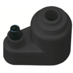 Зажим изолированный Intercable d красный, 4 мм