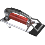 Насос с педальным приводом до 700 бар Intercable с манометром масла,гибким шлангом 3м высокого давления и кейсом