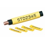 Безгалогеновый овальный профиль Partex POZ-06 на провод 2,5 мм², жёлтый, бобина, 200 м