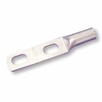 Кабельный наконечник трубчатый медный луженый с двумя отверстиями 70мм2, 2xм12, din46235, 25шт/уп, медь