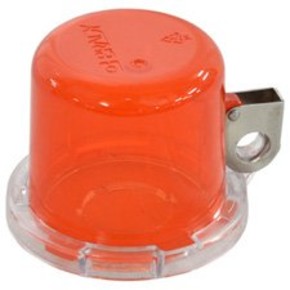 Блокираторы пусковой / аварийной кнопки средний Brady блокиратор, до 22 мм,три наклейки:, желтая,красный,красная,прозрачная, 50x64x9 мм, Комплект