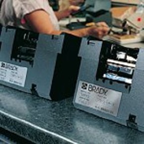 Этикетки вырубные для принтера minimark Brady в-7604 bpt-522-125,белая бумага, прямая печать, 1000 шт, Рулон