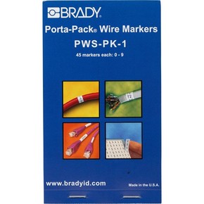 Маркеры кабельные Brady pws-pk-1