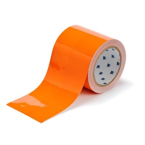 Лента напольная на подложке Brady toughstripe,материал в-514, оранжевая, 101.6x30000 мм, Полиэстер