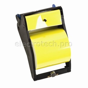 Система маркировочная, виниловая LabelizerPlus / VersaPrinter Brady 100 мм, желтый,black, 27 м, b-595, Рулон