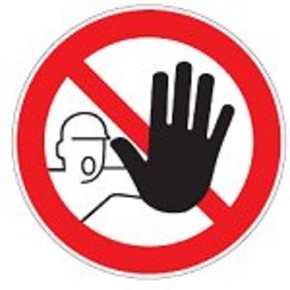 Знак безопасности предупреждающий возможно травмирование рук Brady 50 мм, b-7541, Ламинация, pic 334, Полиэстер, 250 шт