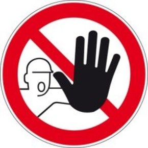 Знак безопасности предупреждающий возможно травмирование рук Brady 100 мм, b-7541, Ламинация, pic 334, Полиэстер, 250 шт