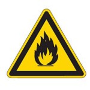 Знак безопасности предупреждающий взрывоопасная атмосфера(ех) Brady 50 мм, b-7541, Ламинация, pic 313, Полиэстер, 250 шт