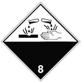 Знак маркировки грузов инфекционное вещество Brady adr 6.2, 297x297 мм, b-7541, Ламинация, Полиэстер, 1 шт