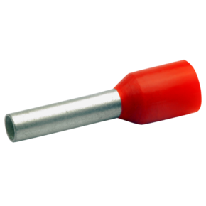Втулочный изолированный наконечник Klauke 172RH, 1,5 мм², длина втулки 10 мм, цветной ряд 1, красный