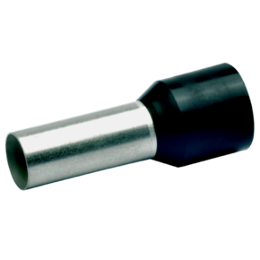 Втулочный изолированный наконечник Klauke 17822, 25 мм², длина втулки 22 мм, цветной ряд 2, чёрный