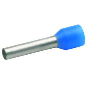 Втулочный изолированный наконечник Klauke 47318, 2,5 мм², длина втулки 18 мм, голубой