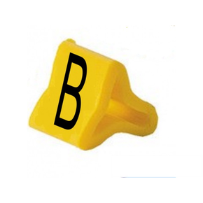 Маркер на провод 0,2-0,75 мм PY 01/3, жёлтый:B П