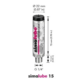 Лубрикатор с цепным высокотемпературным маслом Simalube sl 15 (sml210.1115)