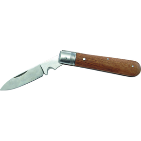 Карманный нож складной с деревянной ручкой