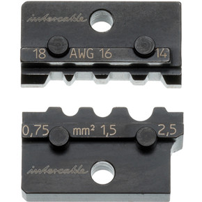 Пресс-матрица для кабельного наконечника Intercable, 0.5-2.5 мм2