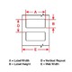 Этикетки Brady B30-18-438 / 76,2x25,4мм, B-438
