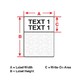Маркер самоламинирующие Brady bm71-29-427 аналог на tls / hm bptl-29-427, 12.7x38.1,12.7x12.7 мм, Поле для надписывания