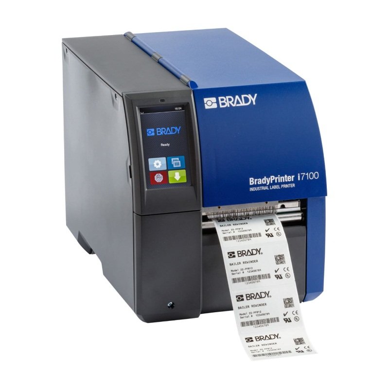 Принтер термотрансферный стационарный Brady i7100-300-P-EU 300dpi с функцией отделения этикеток