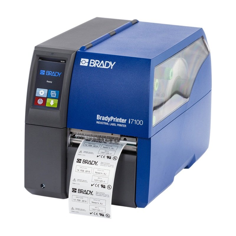 Принтер термотрансферный настольный Brady i7100-300-EU+LM 300dpi, LabelMark