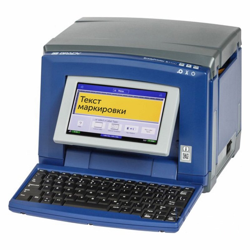 Принтер термотрансферный настольный S3100-CYR-W-SFIDS русско-английская клавиатура